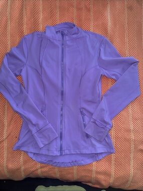 Kirkland Signature Lavender Full-Zip Utility Jacket